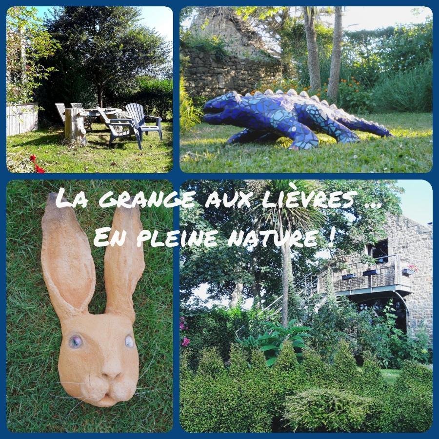 La Grange Aux Lievres, Gites Kerdoel Cléder Buitenkant foto